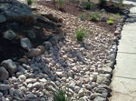 xeriscape and paver patio- colorado springs landscaping